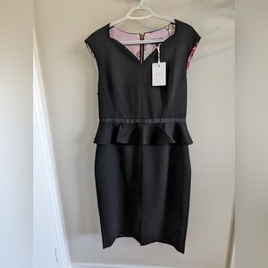 Black Ted Baker Pencil Dress